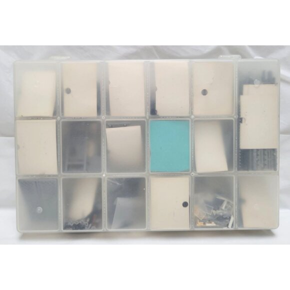 Grandt Line Miniature 1/4" Scale Architectural Pieces Plastic Darice Storage Box - Picture 11 of 11